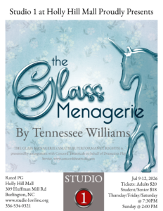 glass menagerie poster in frame